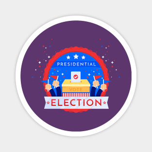 Presidential Election Design Magnet